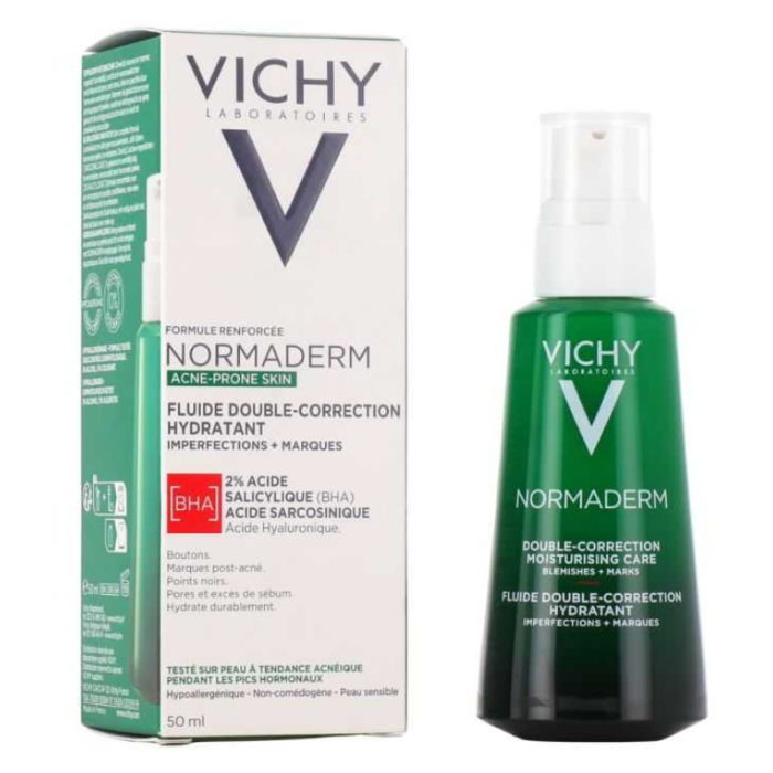 VICHY NORMADERM PHYTOSOLUTION SOIN QUOTIDIEN + GEL PURIFIANT + VICHY MINERAL PACK