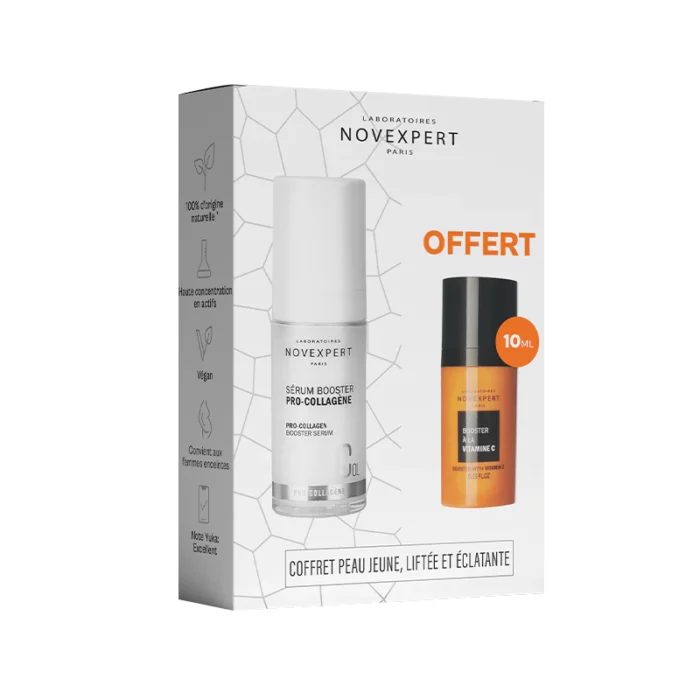 NOVEXPERT COFFRET SERUM BOOSTER PRO COLLAGENEE+MINI BOOSTER VITAMINE C