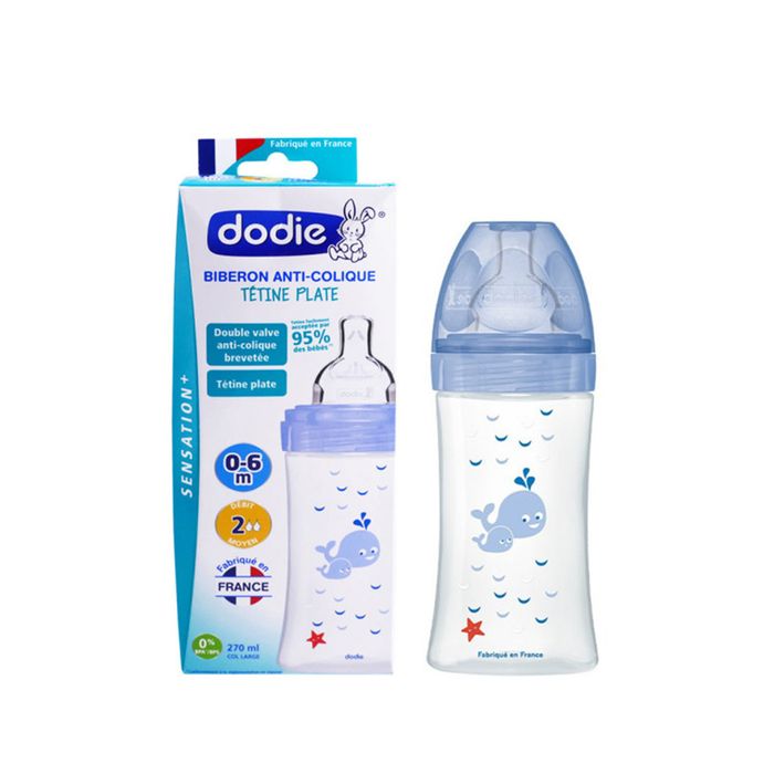DODIE BIBERON INI 270ML 0-6M GEORGE BLEU OCEAN 7092
