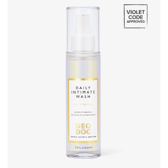 DEO DOC DAILY INTIMATE WASH VIOLET COTTON 100ML