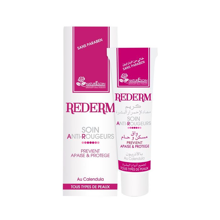 NATURE ET SOIN REDERM SOIN ANTI ROUGEURS 30ML