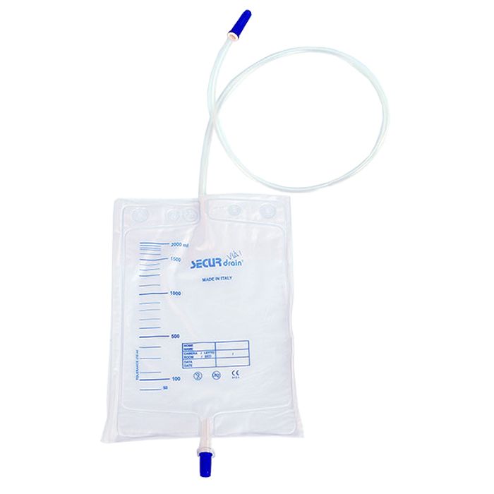 POCHE A URINE ADULTES AV VIDANGE 2L