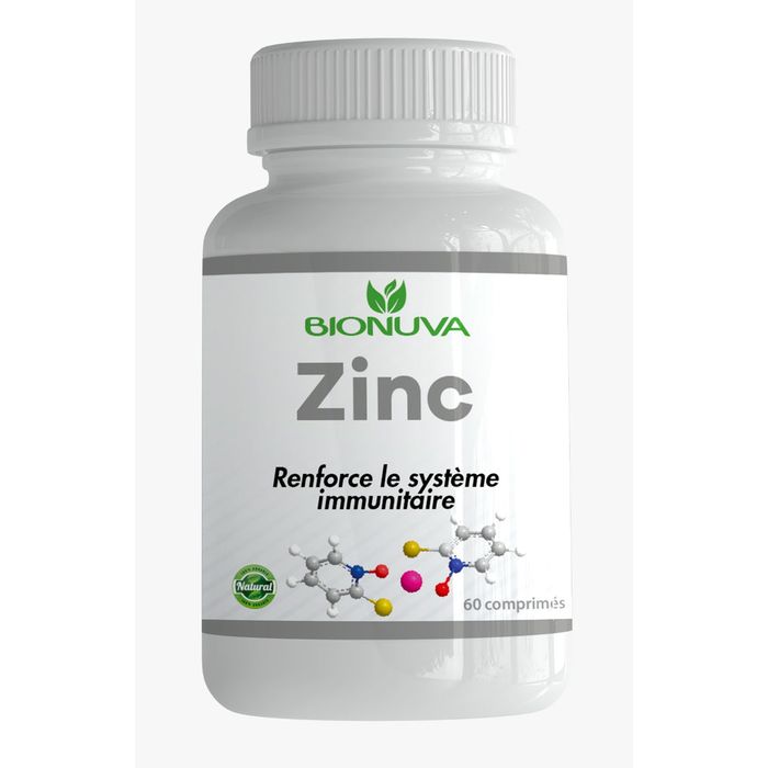 ZINC 60CP 15MG 3720 BIONUVA
