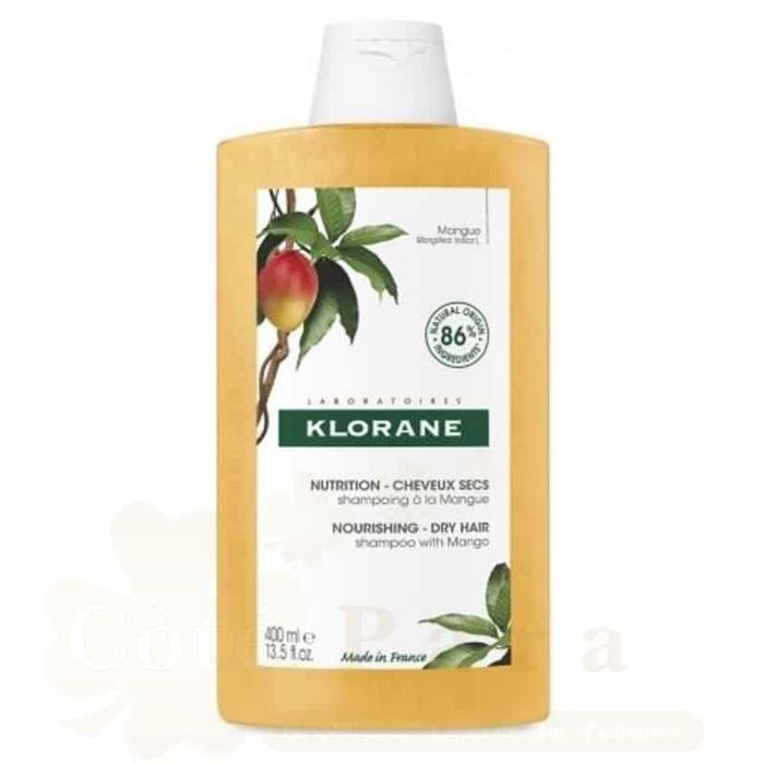 KLORANE SHAMPOING NUTRI MANGUE 400ML