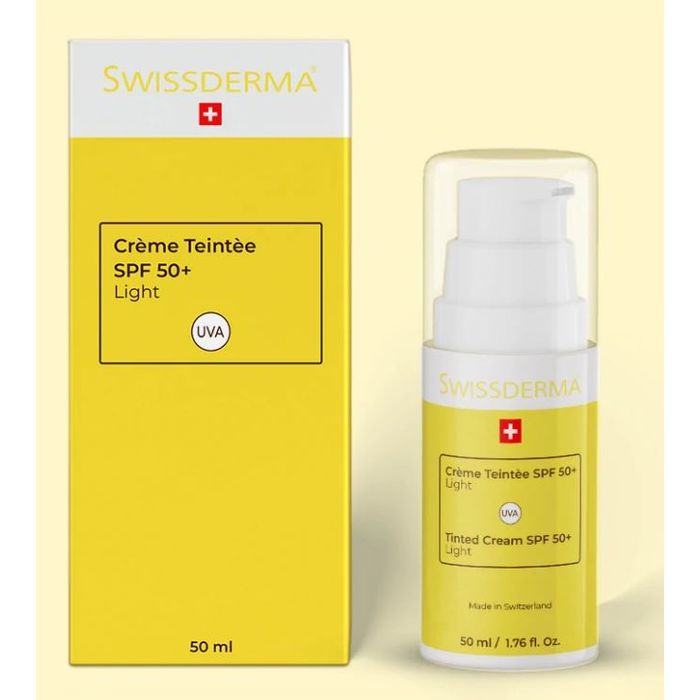 SWISSDERMA ECRAN TEINTE LIGHT SPF50+ 50ML 6268