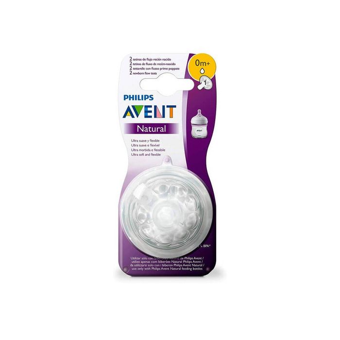 AVENT TET NATURAL X2 0M+ 041/27