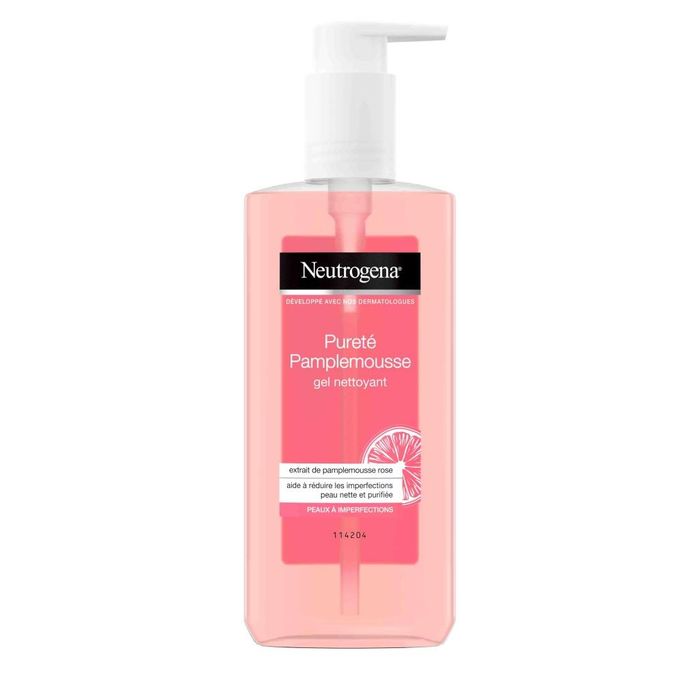 NEUTROGENA GEL NETTOYANT PAMPLEMOUSSE PEAUX A IMPERFECTIONS 200ML