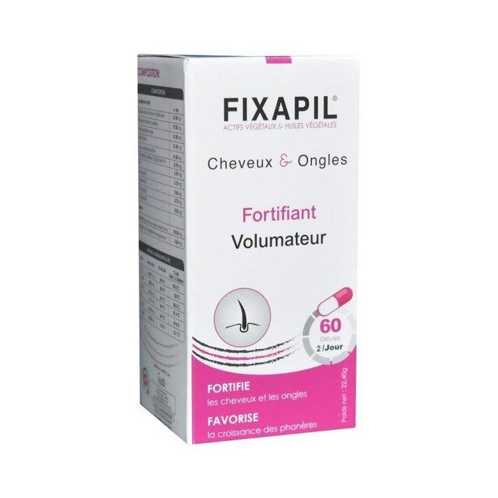 FIXAPIL CHV/ONGLES 60GELLULES