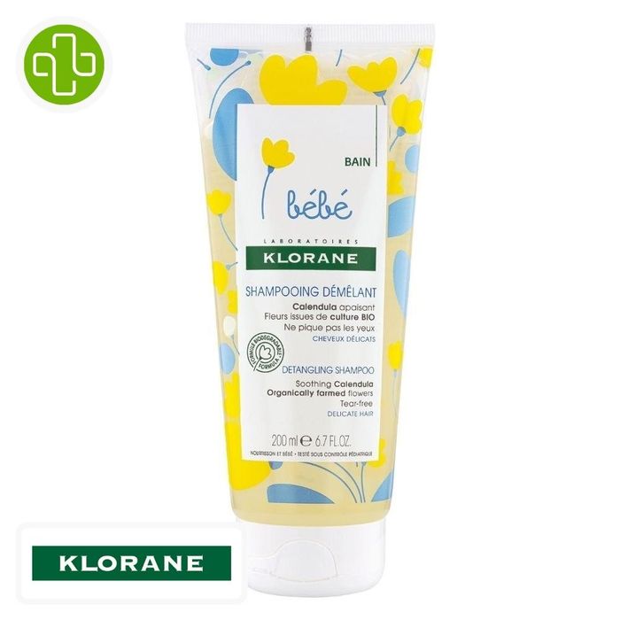 KLORANE BEBE SHAMPOING DEMEL. 200 ML