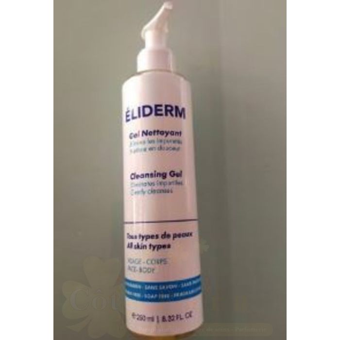 ELIDERM GEL NETTOYANT 250ML