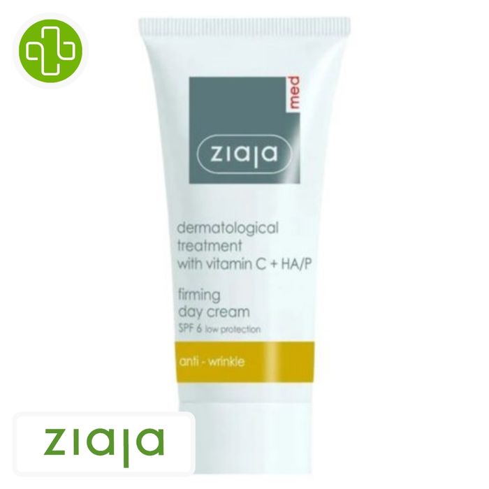 ZIAJA MED CREME JOUR VITC+HA/P ANTI RIDES SPF650ML