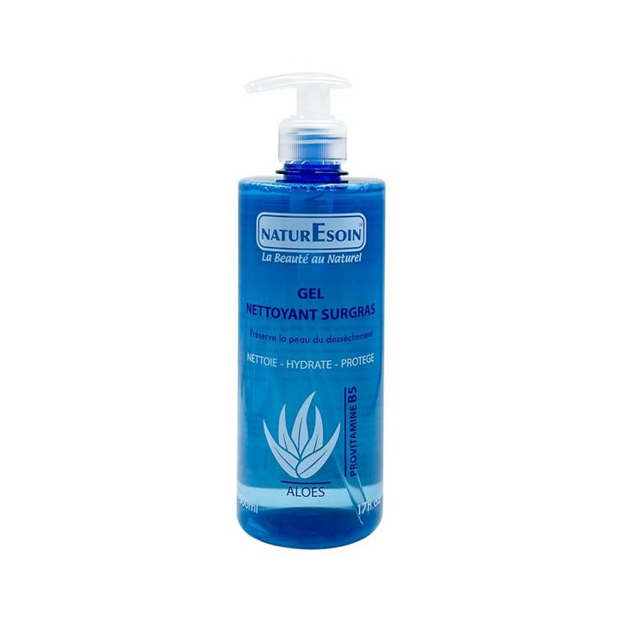 NATURE ET SOIN GEL NETTOYANT SURGRAS ALOES 500ML