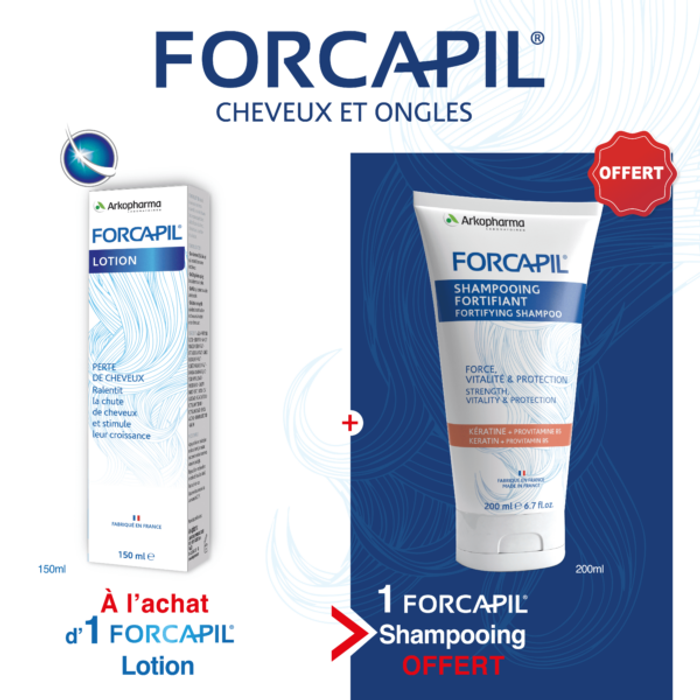 FORCAPIL LOTION + FORCAPIL SHAMPOING PACK