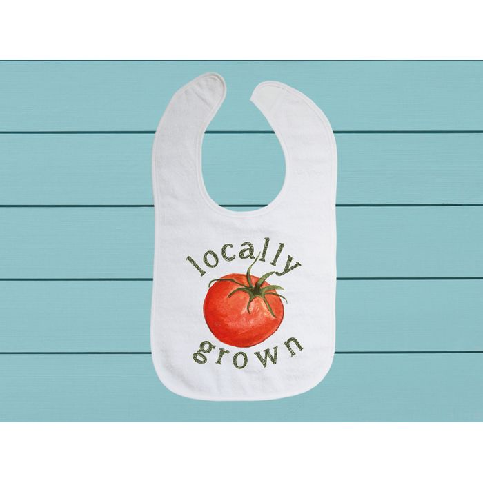 NINNA BAVETTE BB TISSU TOMATE