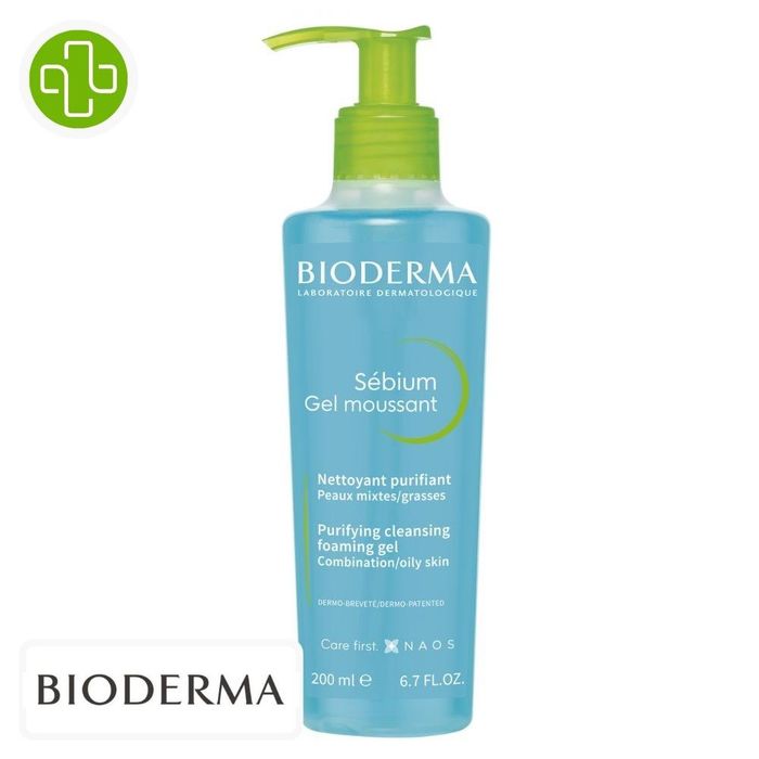 Bioderma SEBIUM GEL MOUSS PEAUX GRASSE 200ML