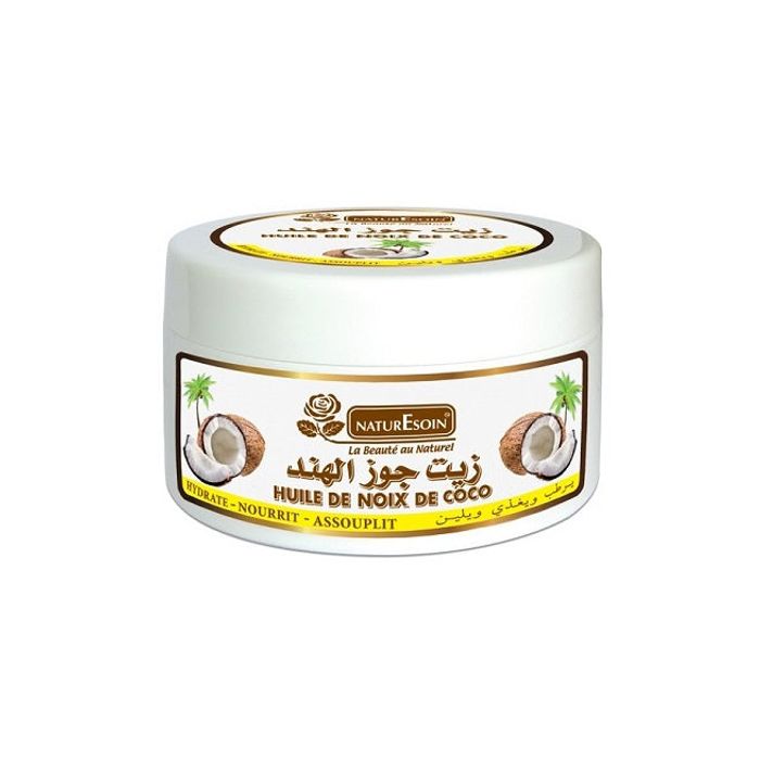NATURE ET SOIN HUILE DE NOIX DE COCO 250ML POT