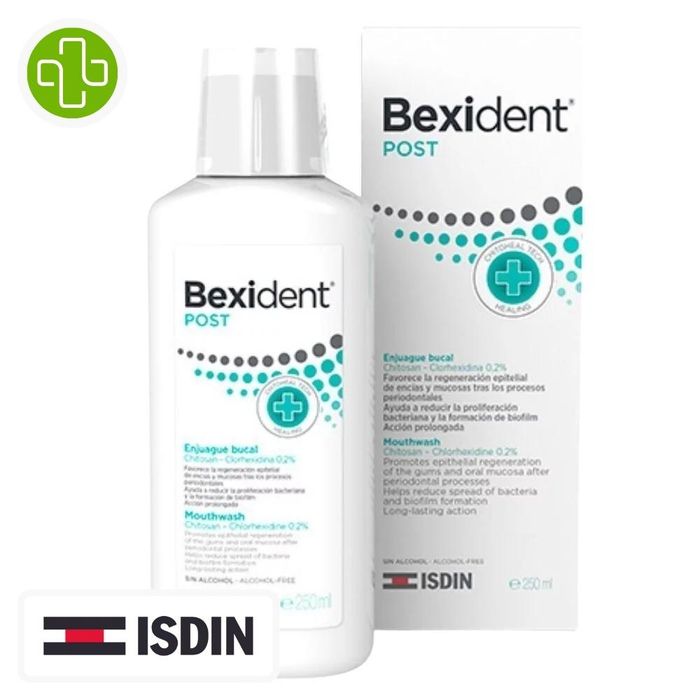 BEXIDENT BAIN DE BOUCHE POST SANS ALCOOL 250ML