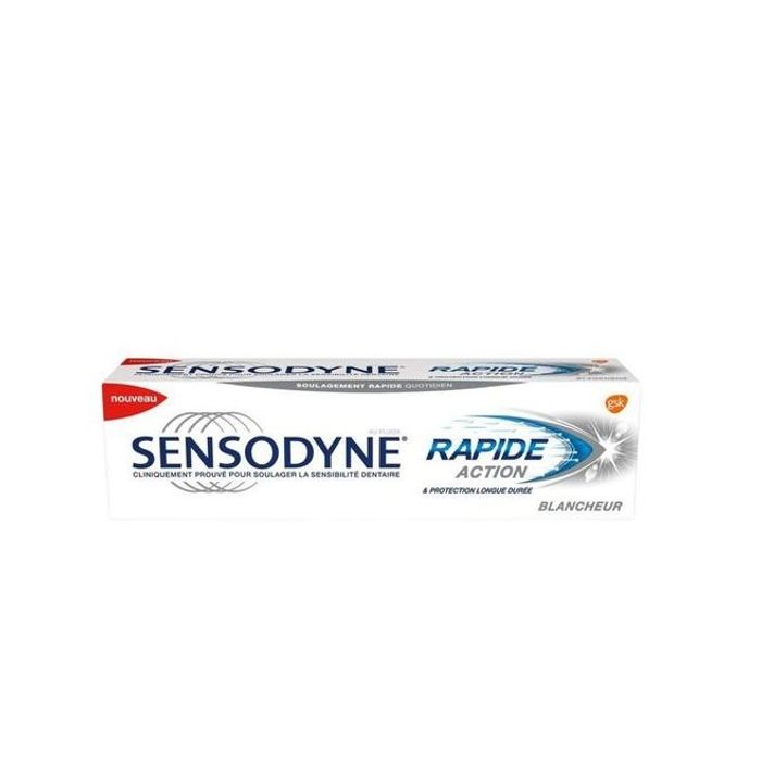 SENSODYNE DENTIFRICE RAPIDE BLANCHEUR 75ML