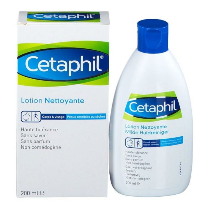 CETAPHIL LOTION NETTOYANTE 200ML+4 DOSSETE SUN LOTION PACK