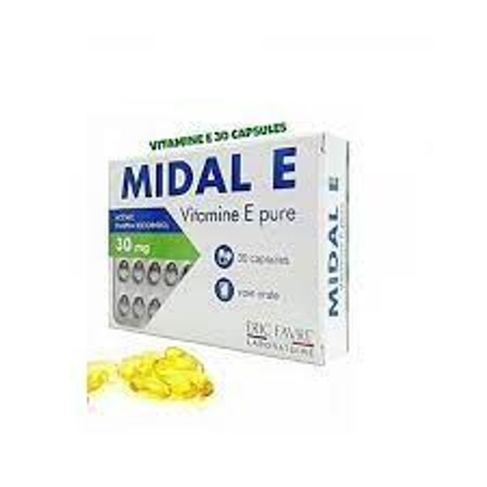 MIDAL VITAMINE E CAPSULES 30 CAPS