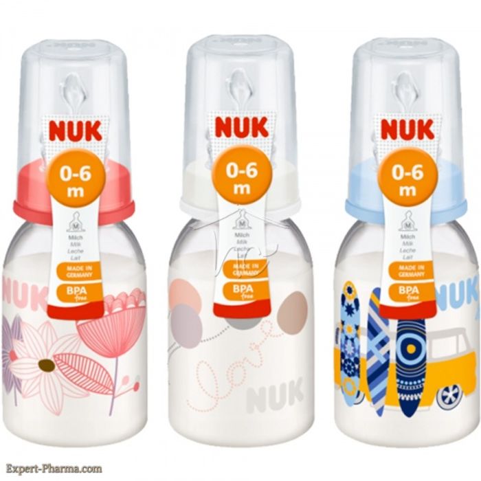 NUK BIBERON PL 110ML 0-6 M R:10743404