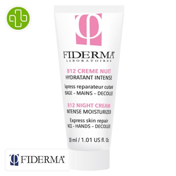 FIDERMA B12 CREME NUIT HYDRATANTE INTENSE 30ML