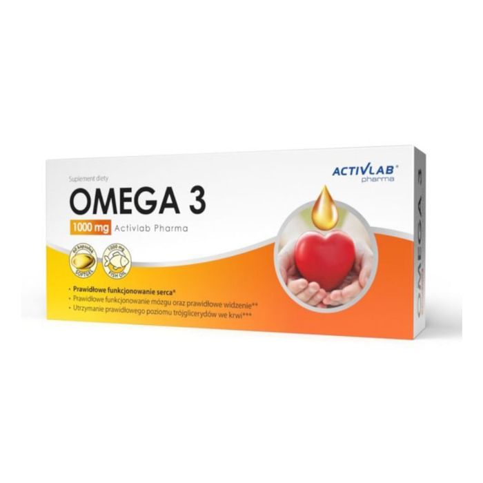 OMEGA 3 1000MG ACTIVLAB PHARMA 60CAPSULES