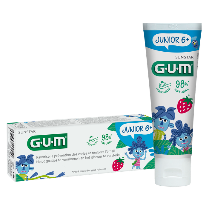 GUM DENTIFRICE R:3004 JUNIOR 6+