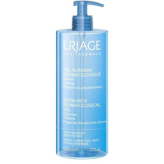 URIAGE SURGRAS LIQ DERMATO GEL NETTOYANT 500ML