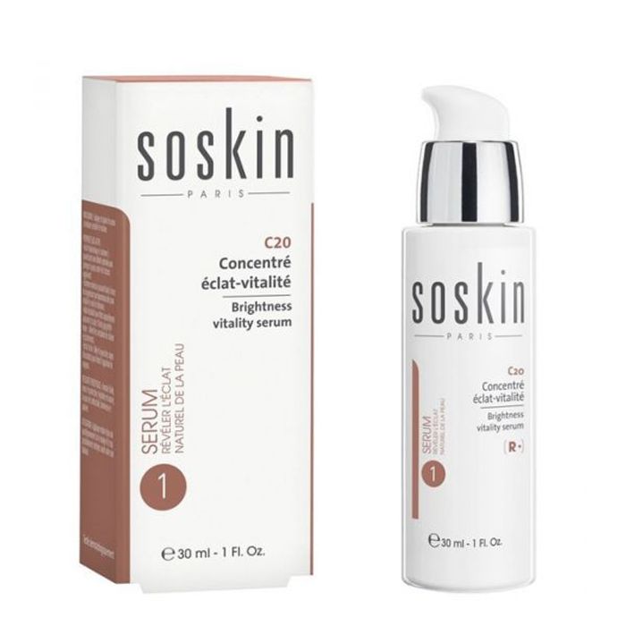 SOSKIN C20 CONCENTRE ECLAT VITALITE 30ML
