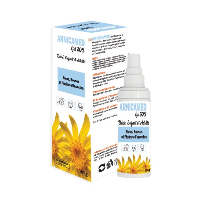 ARNICAMED GEL 30% BLEUS, BOSSES ET PIQ.D'INSECT 30G