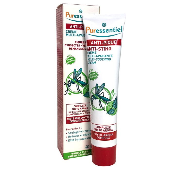 PURESSENTIEL ANTI PIQUE CREME APAISE ADULTE 40ML