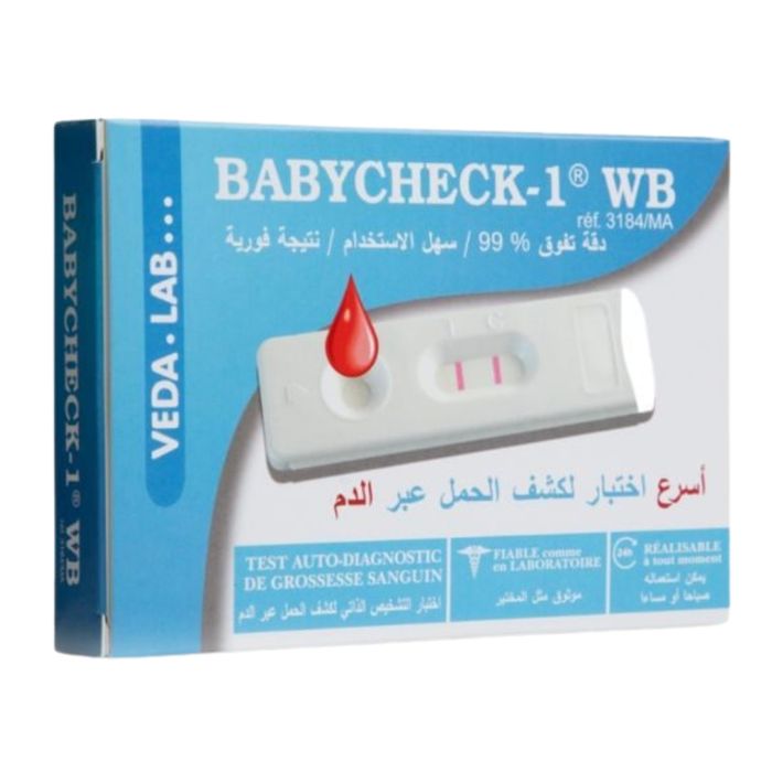 TEST DE GROSSESSE SANGUIN /1 BABYCHECK WB
