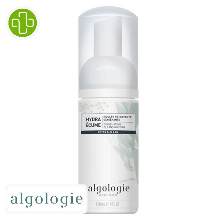ALGOLOGIE HYDRA ECUME MOUSSE NETTOYANTE OXYGENANT 120ML