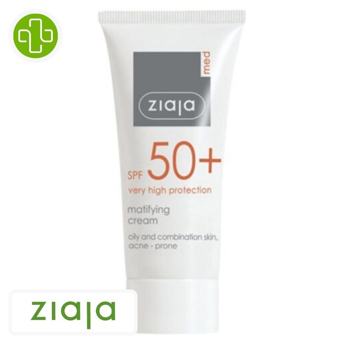 ZIAJA MED ECRAN MATIFIANTE SPF 50+ 50ML 0874