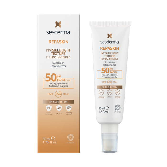 SESDERMA REPASKIN SPF50+ FLUID INVISIBLE50ML.6090