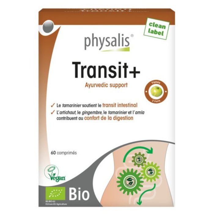 TRANSIT+ SOUTIENT LE TRANSIT INTESTINAL 60CP PHYSALIS