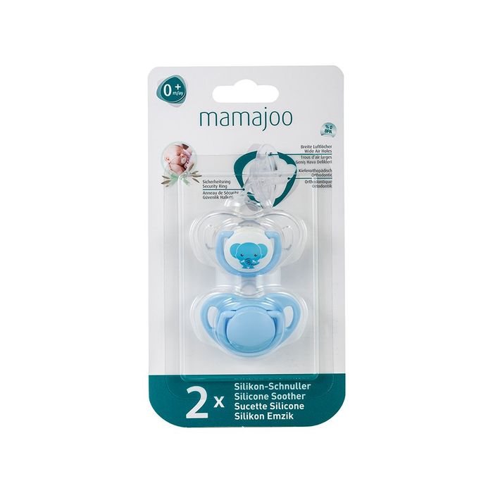 MAMAJOO SUCETTE SILICONE ORTH OWL 0M+(MMJ3022)+1WHITE