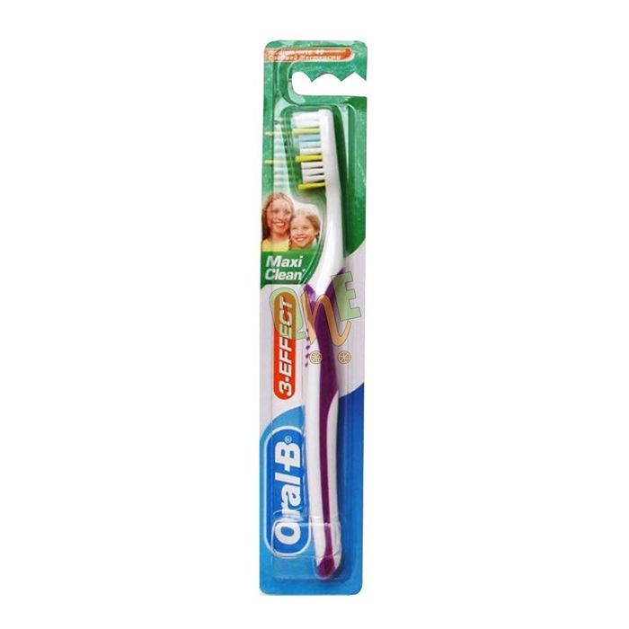 ORAL B BROSSE A DENTS 3 EFFCT MAXI CLEAN 2+1 MEDIUM