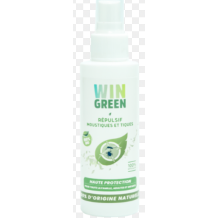 WINGREEN REPULSIF MOUSTIQUES ET TIQUE SPRAY 125ML