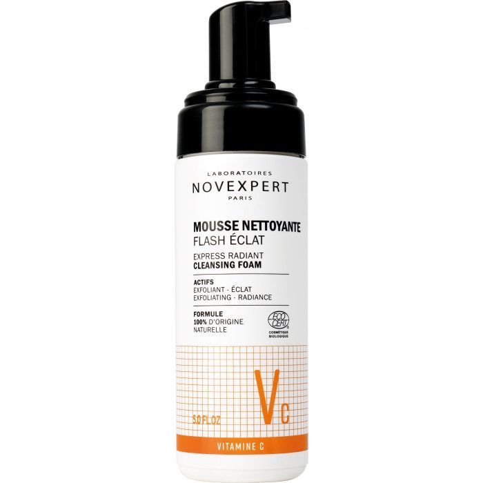 NOVEXPERT FLASH ECLAT MOUSSE NETTOY 150ML