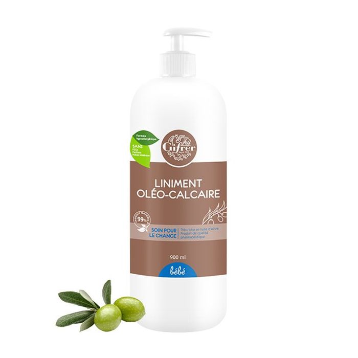 GIFRER LINIMENT OLEO CALCAIRE/H.OLIV 900ML POMPE