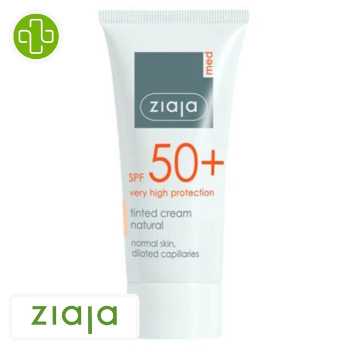 ZIAJA MED ECRAN TEINTE NATUREL SPF 50+ 50ML0867