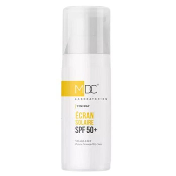 MDC SYNERGYE ECRAN SOL SPF50+ PEAUX GRASSES 50ML