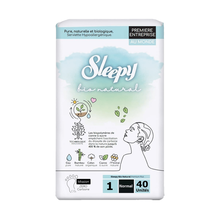 SLEEPY BIO NATUREL PROTEGE SLIP NORMAL 40PCS 8722