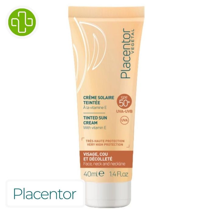 PLACENTOR CREME SOLAIRE TEINTE SPF50 40ML