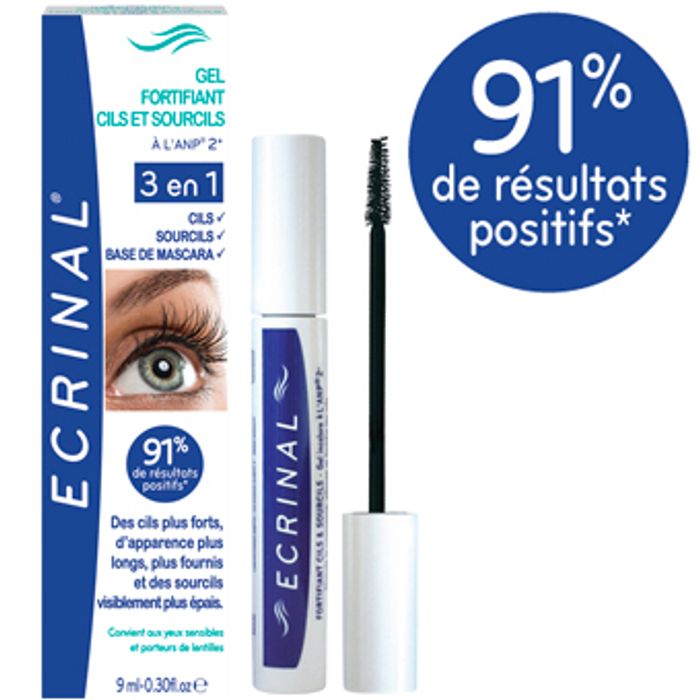 ECRINAL GEL CILS FORTIFIANT MASCARA TRANSPARENT