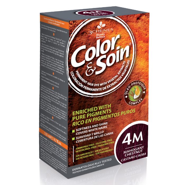 COLOR ET SOIN 4M CHATAIN ACAJOU