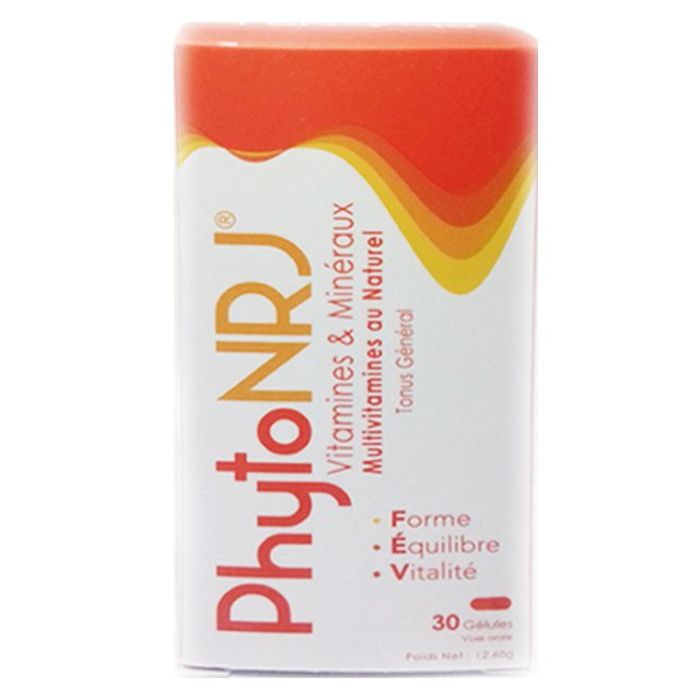 PHYTO NRJ MULTIVITAMINES AU NATUREL 30GEL