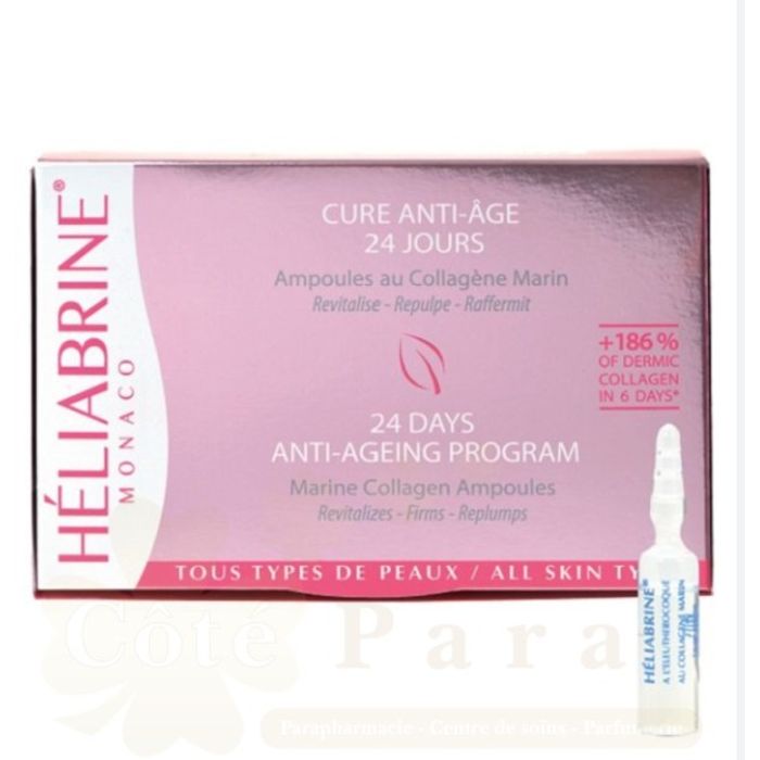 HELIABRINE AMPOULES AU COLLAGENE MARIN 24X1ML